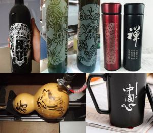 泰州海陵区酒瓶葫芦工艺品激光雕刻机